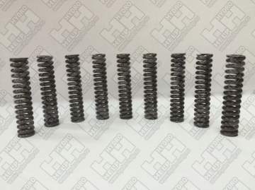 Комплект пружинок (9шт.) для колесный экскаватор DAEWOO-DOOSAN S140W-V (113454, 113455)